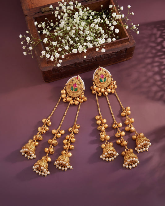 Aarivya Premium Kashmiri Look Earring