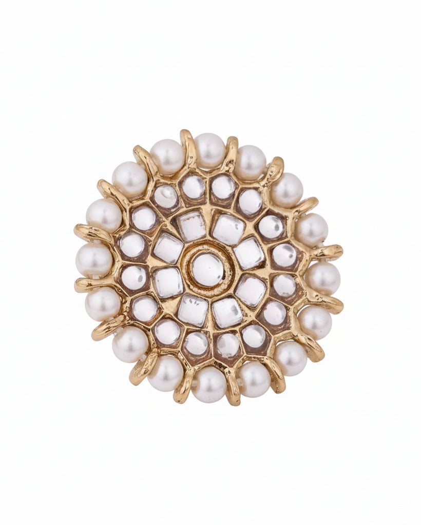 Veeneta Ethnic Ring - Copper