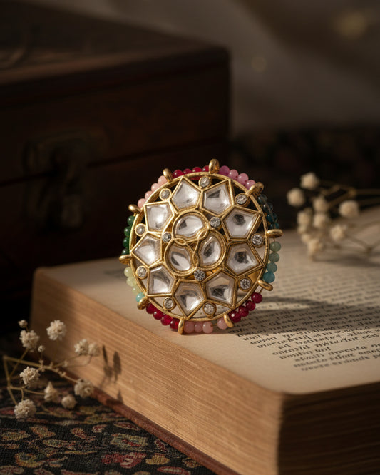 Chhavi Ethnic Ring - Multi