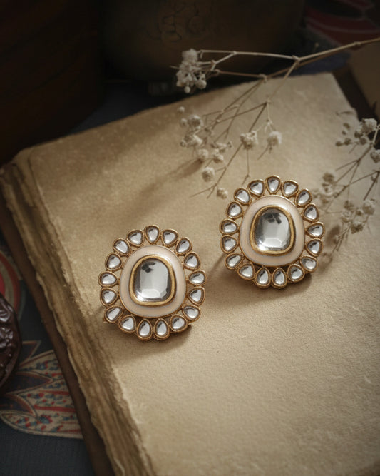 Ivory Jashae Kundan Stud