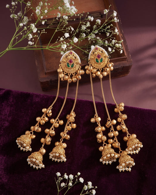 Aarivya Premium Kashmiri Look Earring