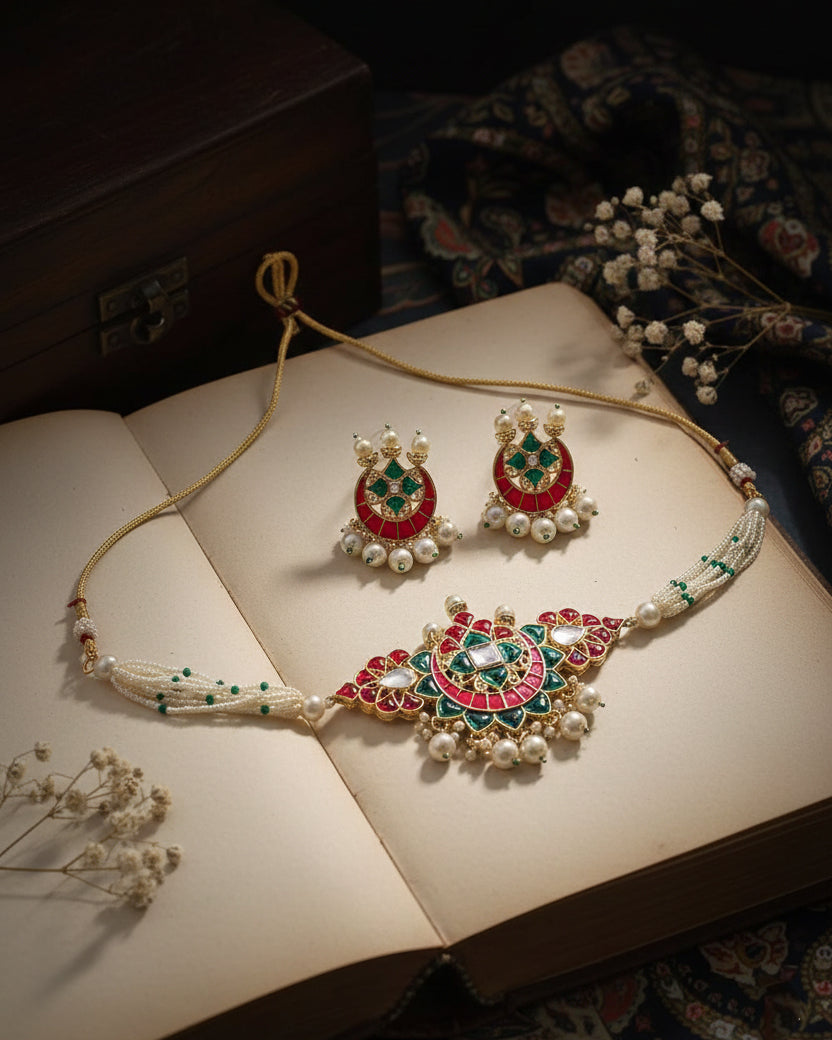 Shrina Choker Jewellery Set