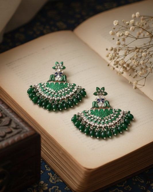 Green Sovya Chandbali