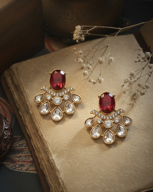 Pink Amevya Designer Stud