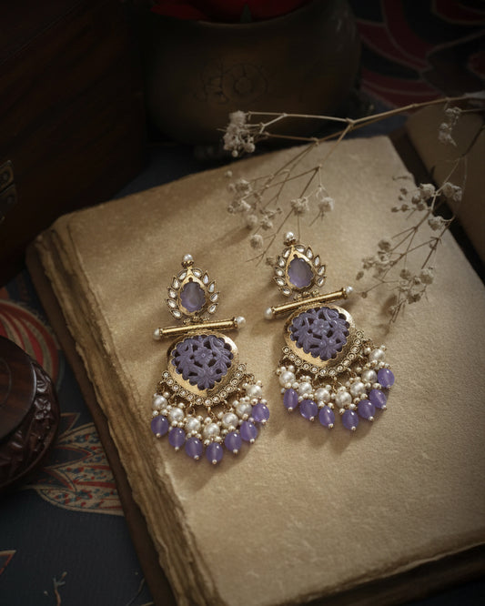 Lilac Anvay Chandbali