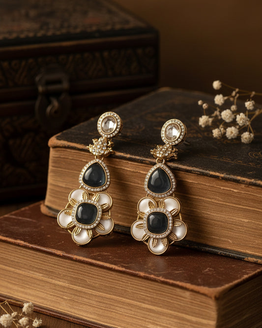 Blue Ujjwal Monalisa Earring