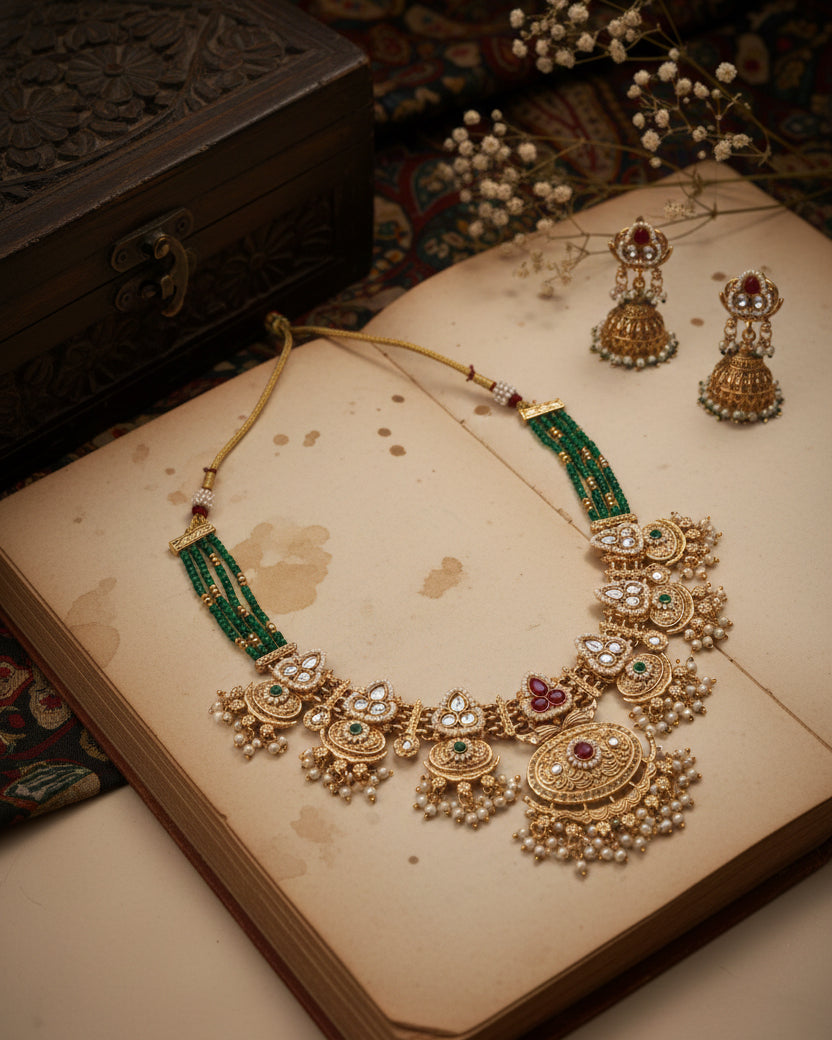 Shlok Jewellery Set - Rajwada