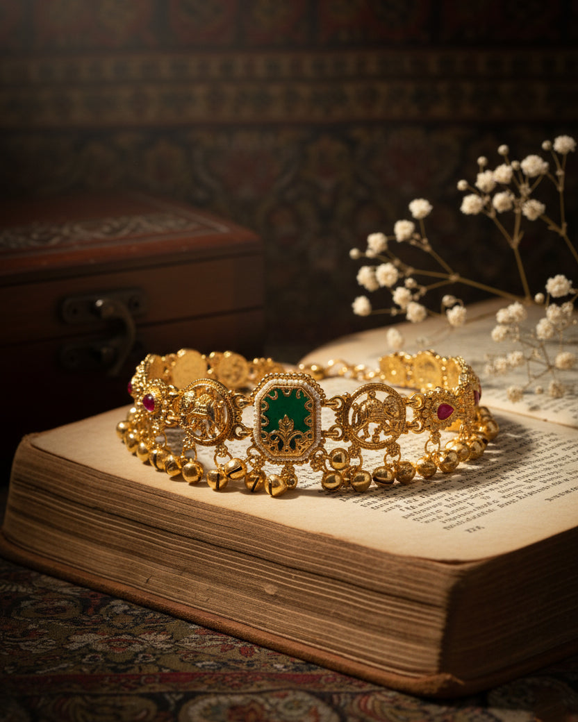 Hiranyaara Rajwada Style Bracelet