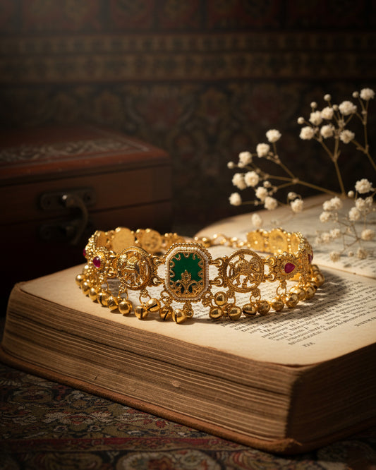 Hiranyaara Rajwada Style Bracelet