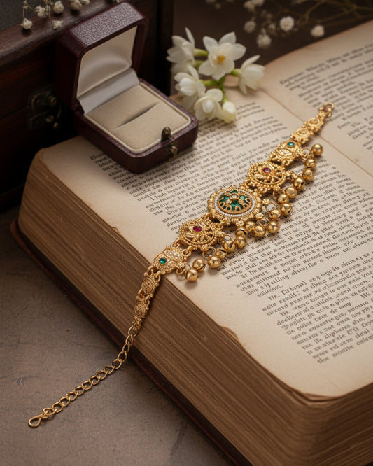 Suvarnaya Rajwada Style Bracelet