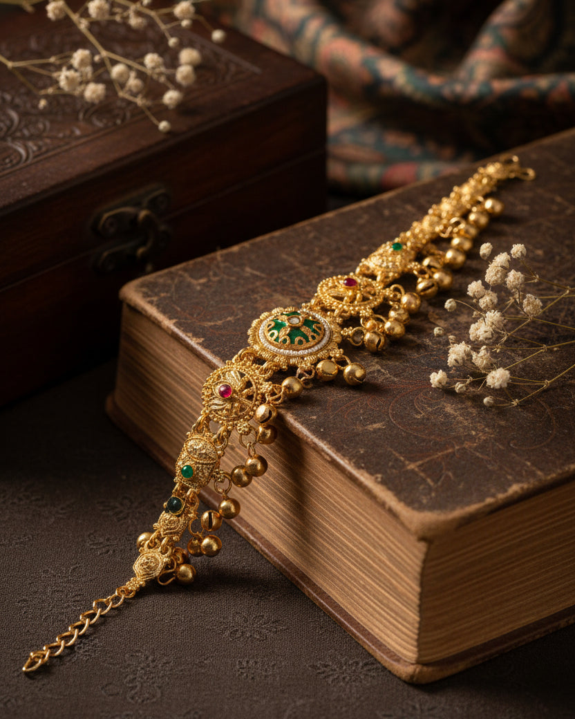 Suvarnaya Rajwada Style Bracelet