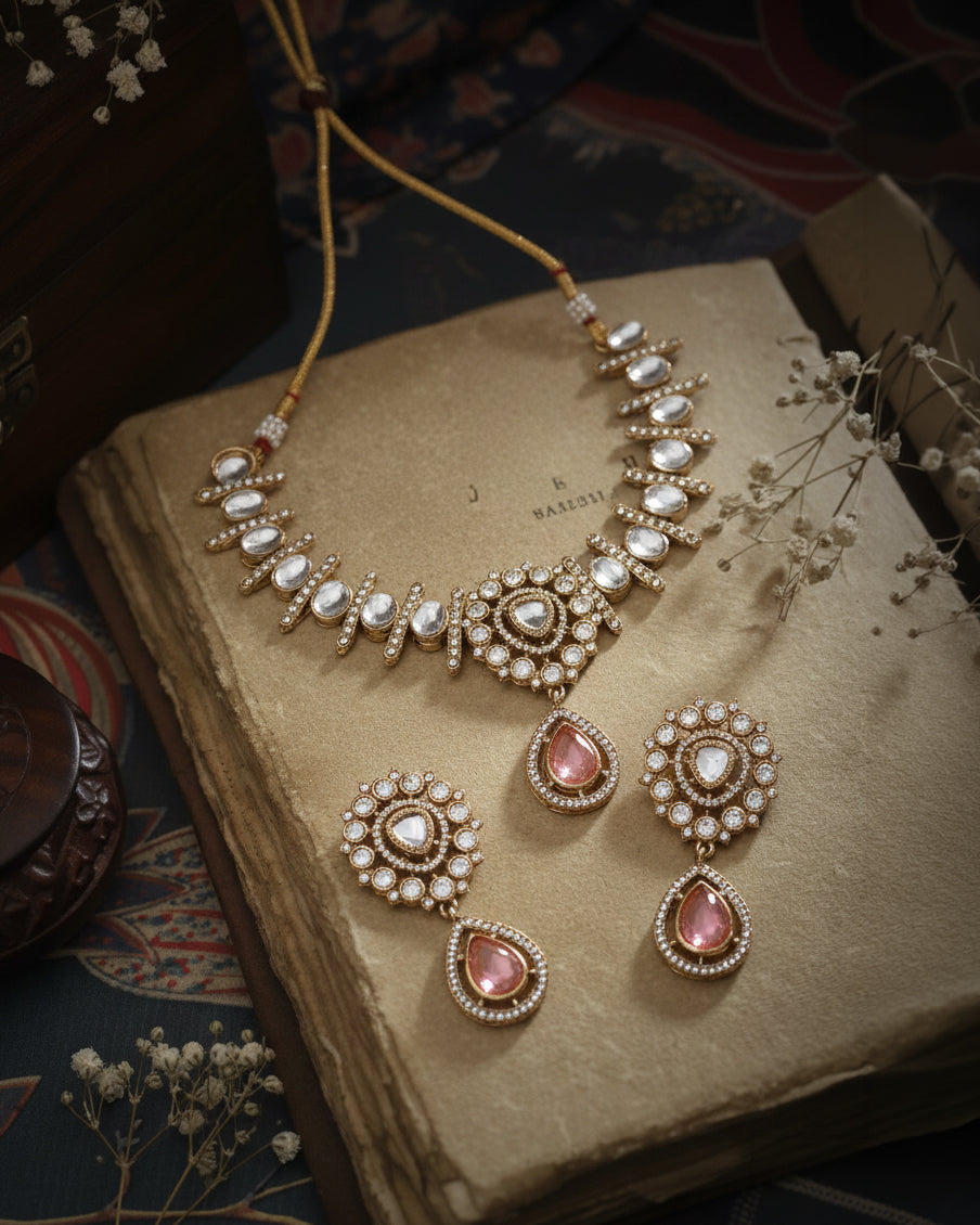 Blush Mridha Indi Jewellery Set