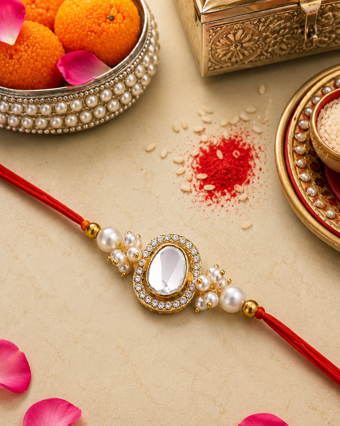SnehDor Rakhi for Brother | Tilak Set Included