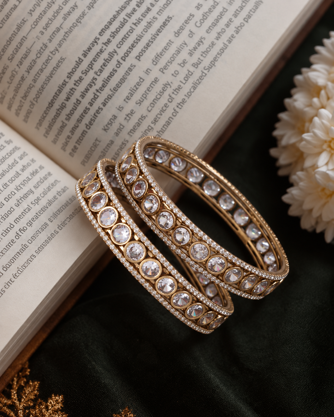 Sameer Royal Polki Bangles - Set of 2