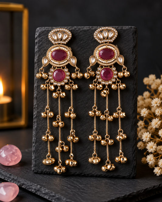 Onion Goura Premium Kashmiri Look Earring