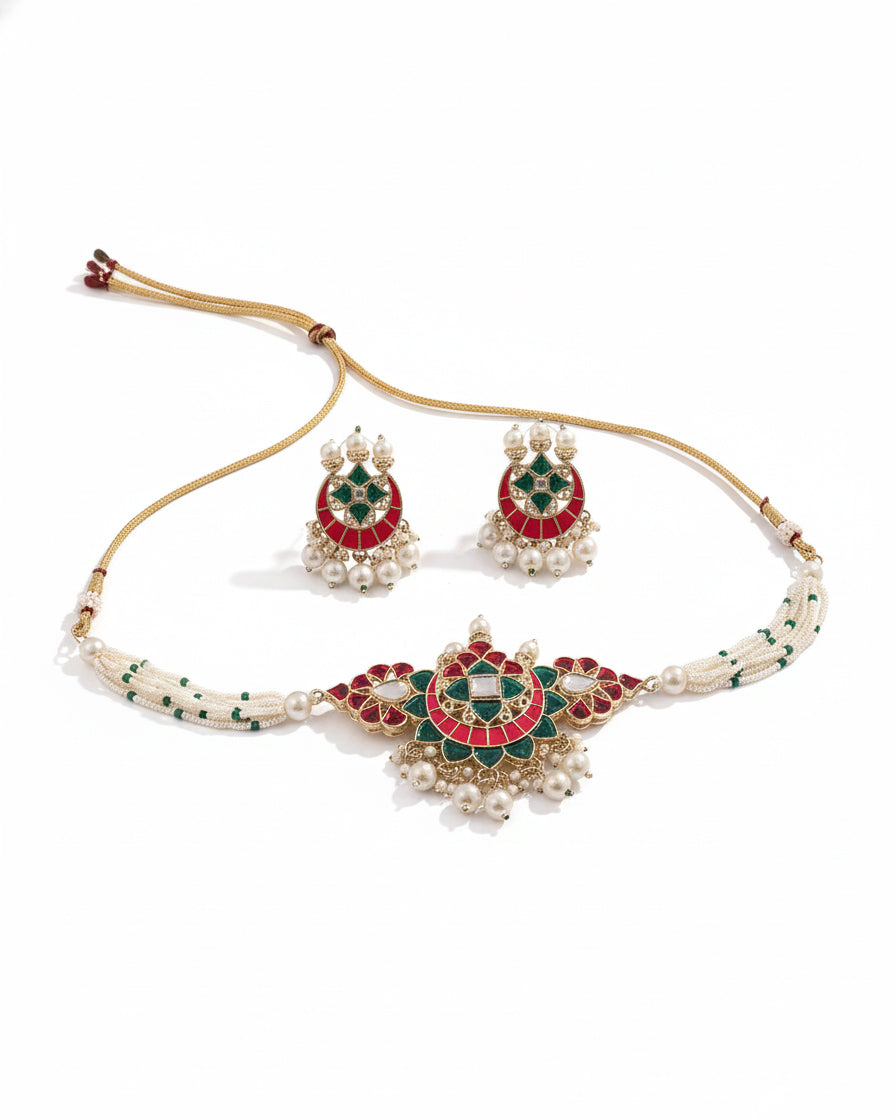 Shrina Choker Jewellery Set