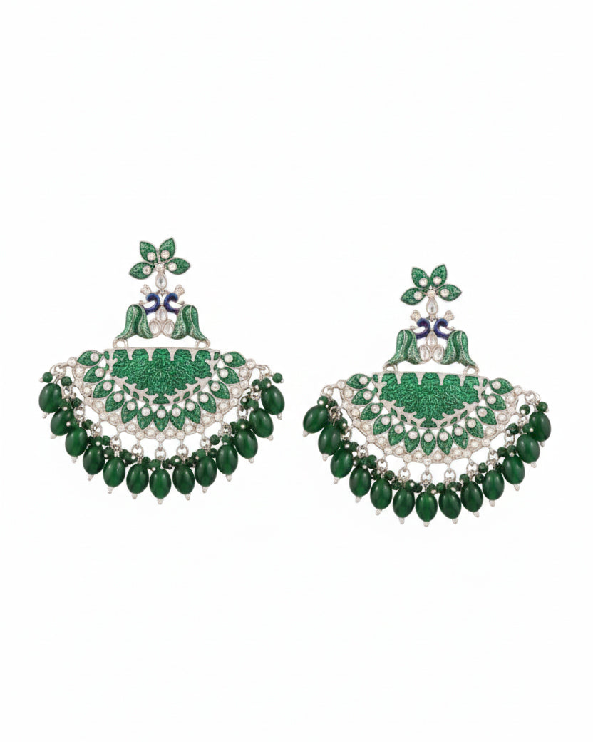 Green Sovya Chandbali