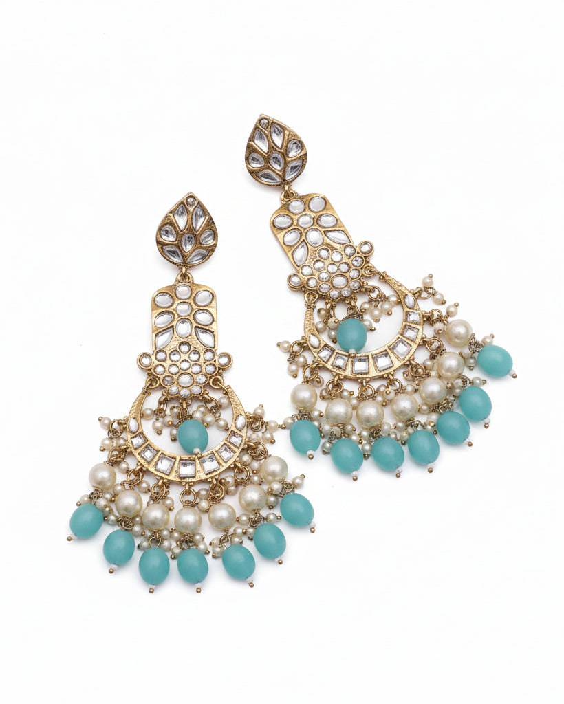 Turquoise Atri Earring