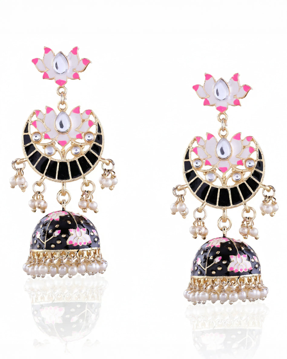 Black Vatsal Jhumka