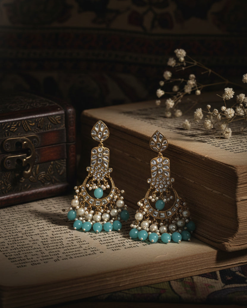 Turquoise Atri Earring