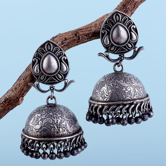 German Silver Jhumka