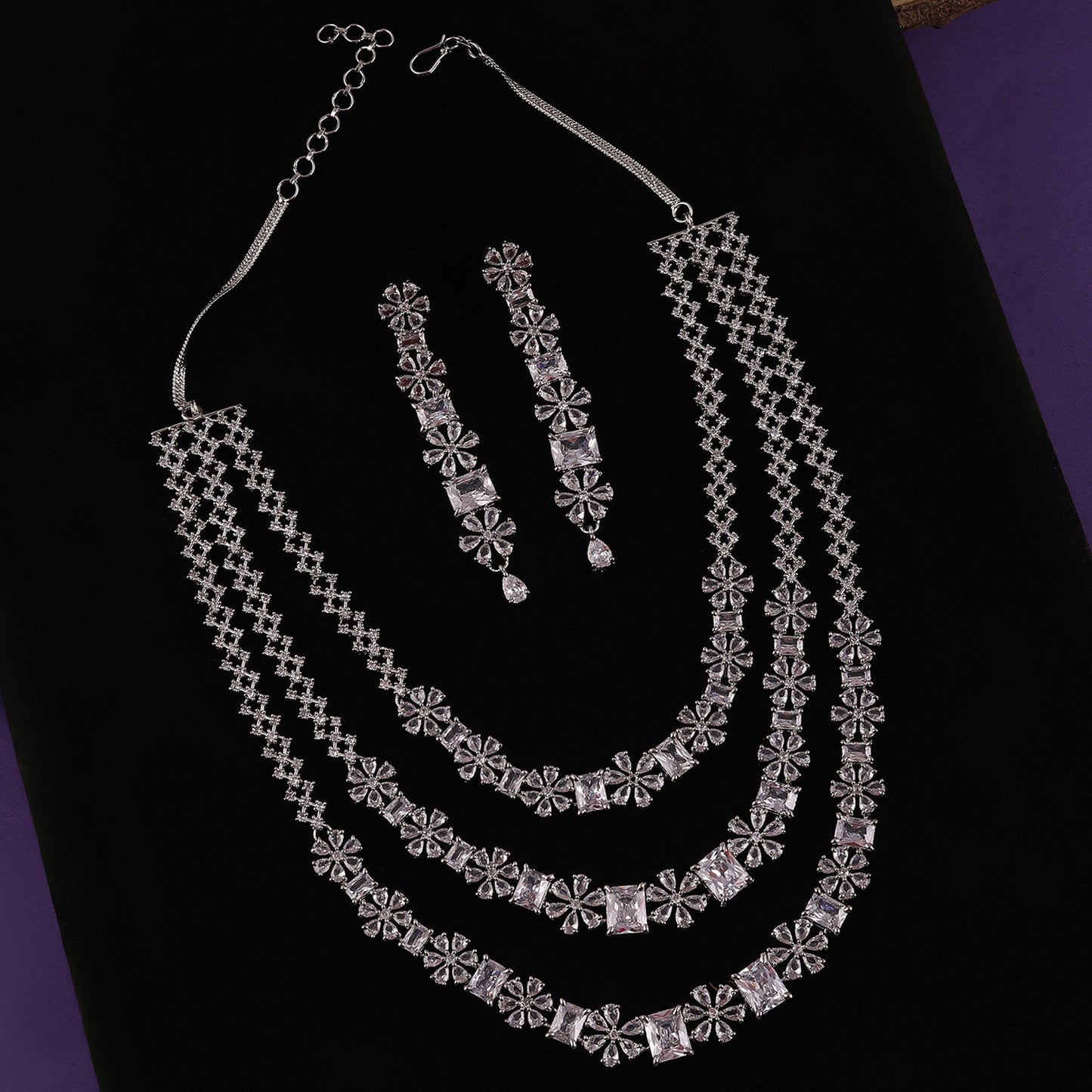 Long American Diamond Set