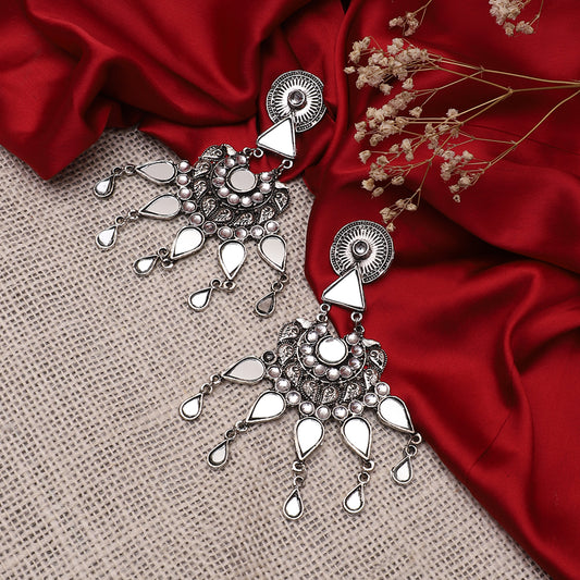 Divya Mirror Earring