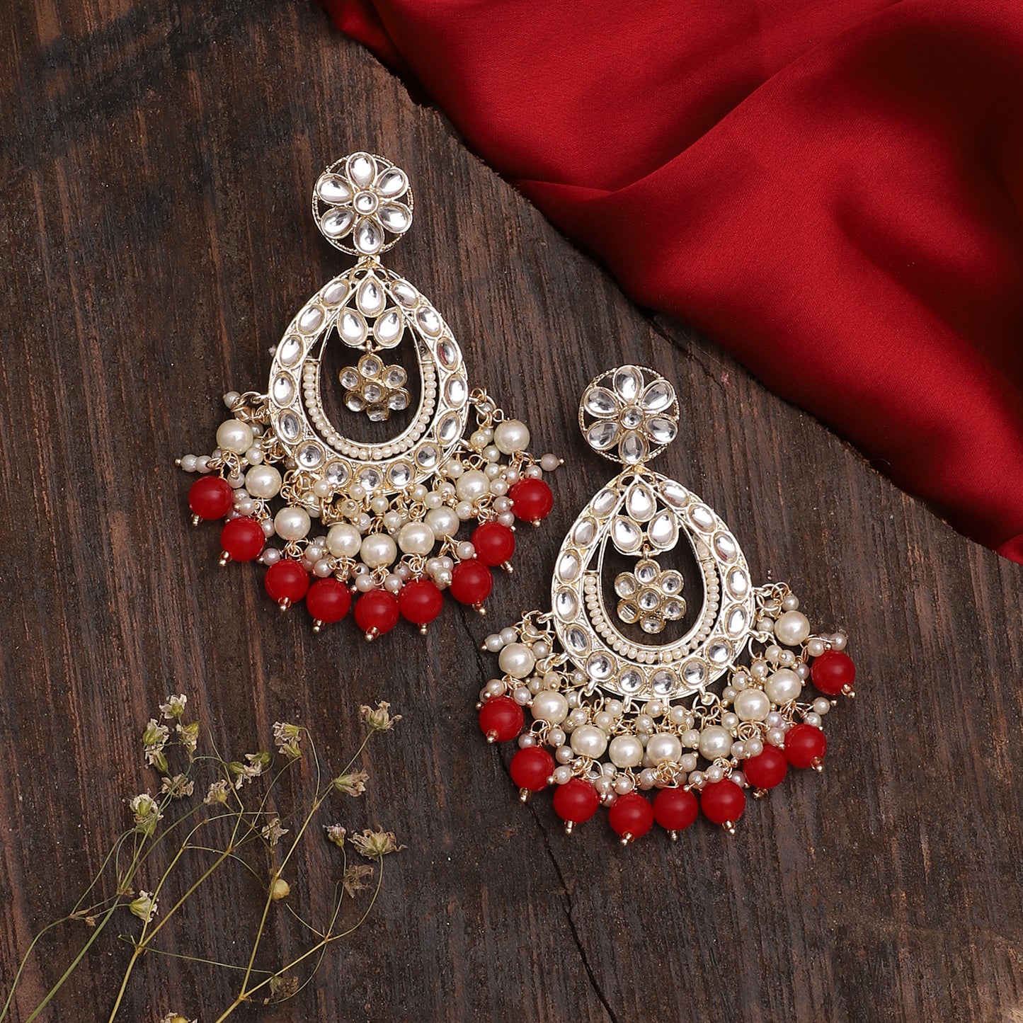 Jiya Kundan Earring