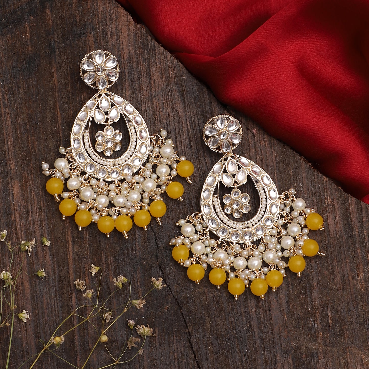 Jiya Kundan Earring