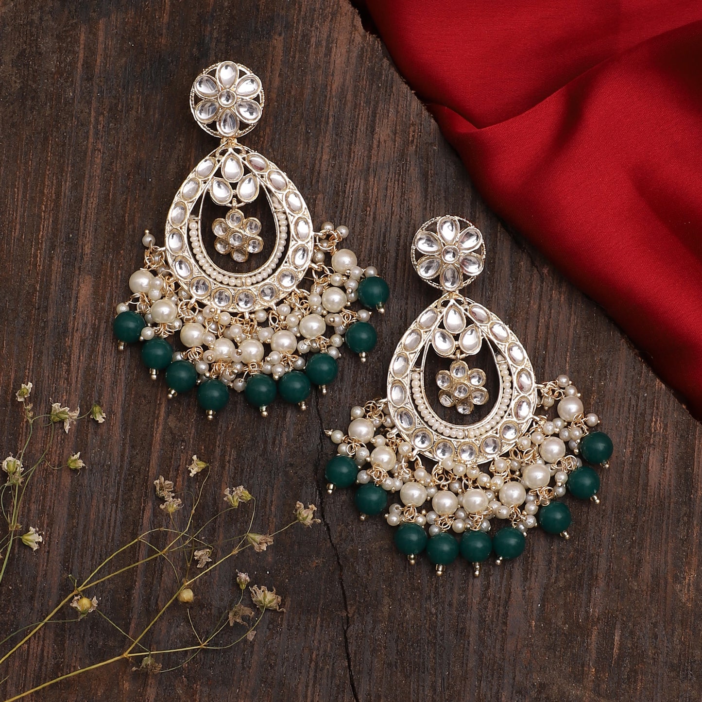 Jiya Kundan Earring