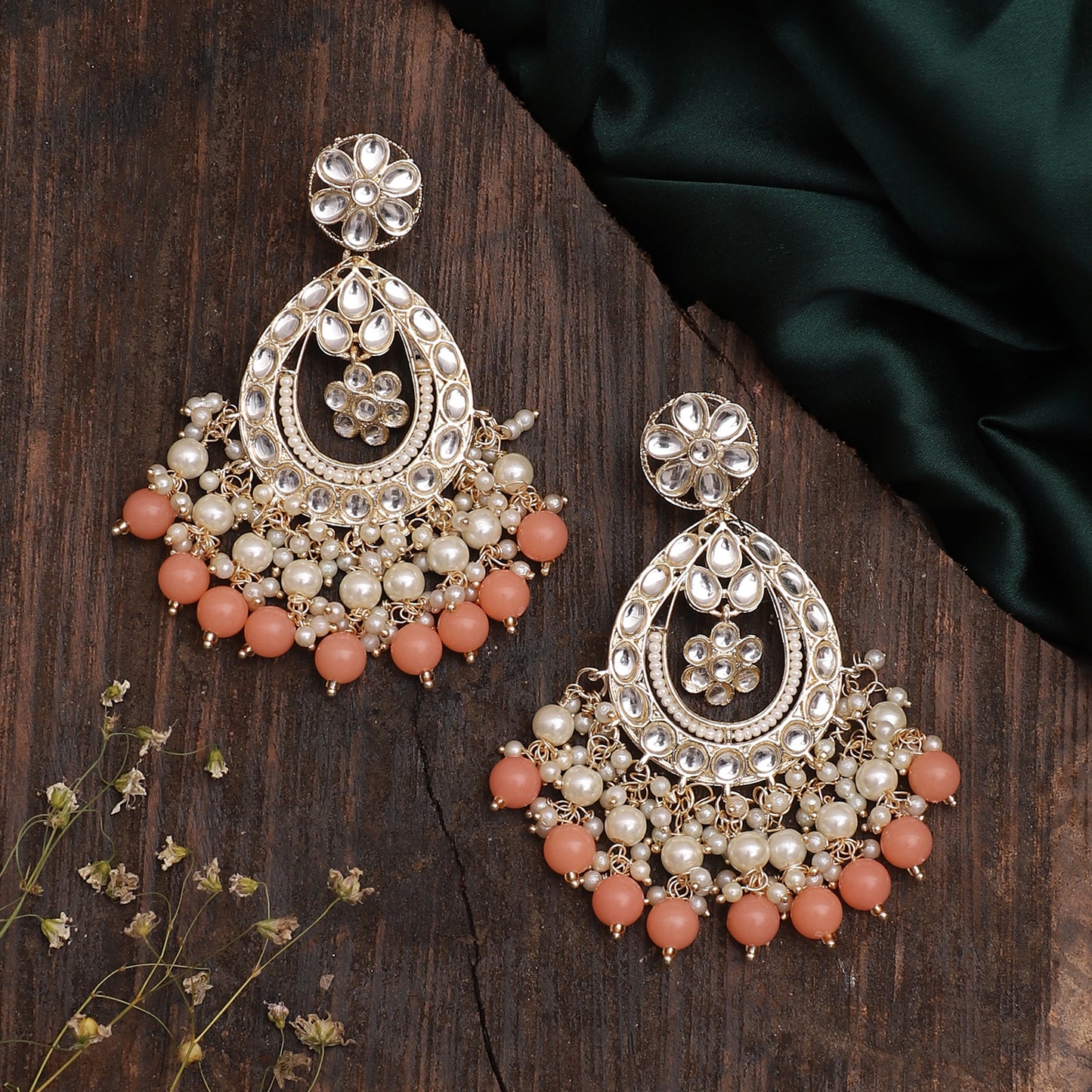 Jiya Kundan Earring