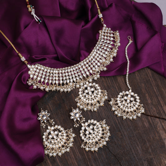 Rafia NeckSet