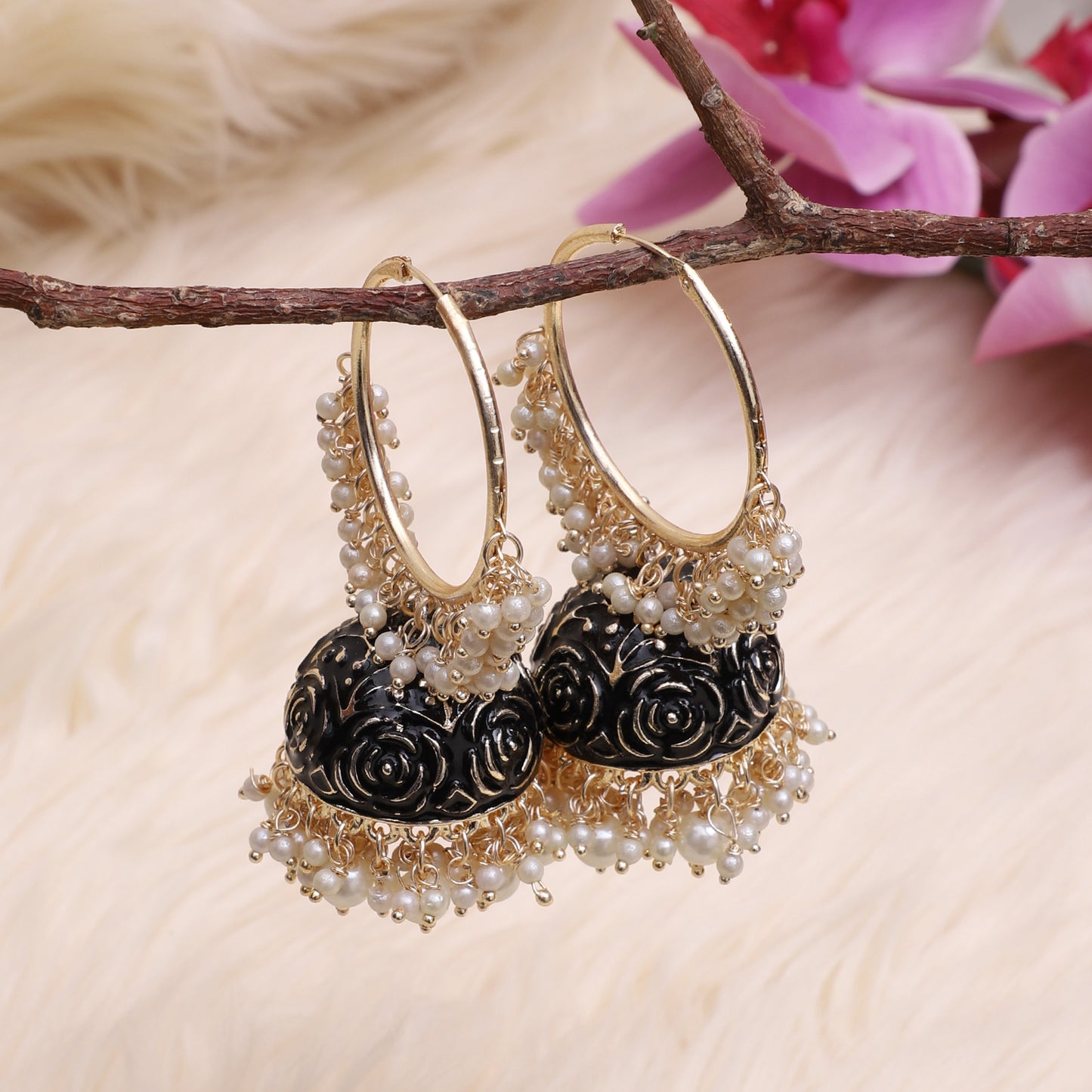 Rose Bali Jhumka