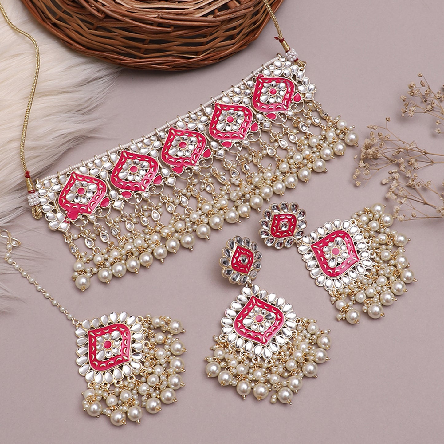 Jhansi Choker Set