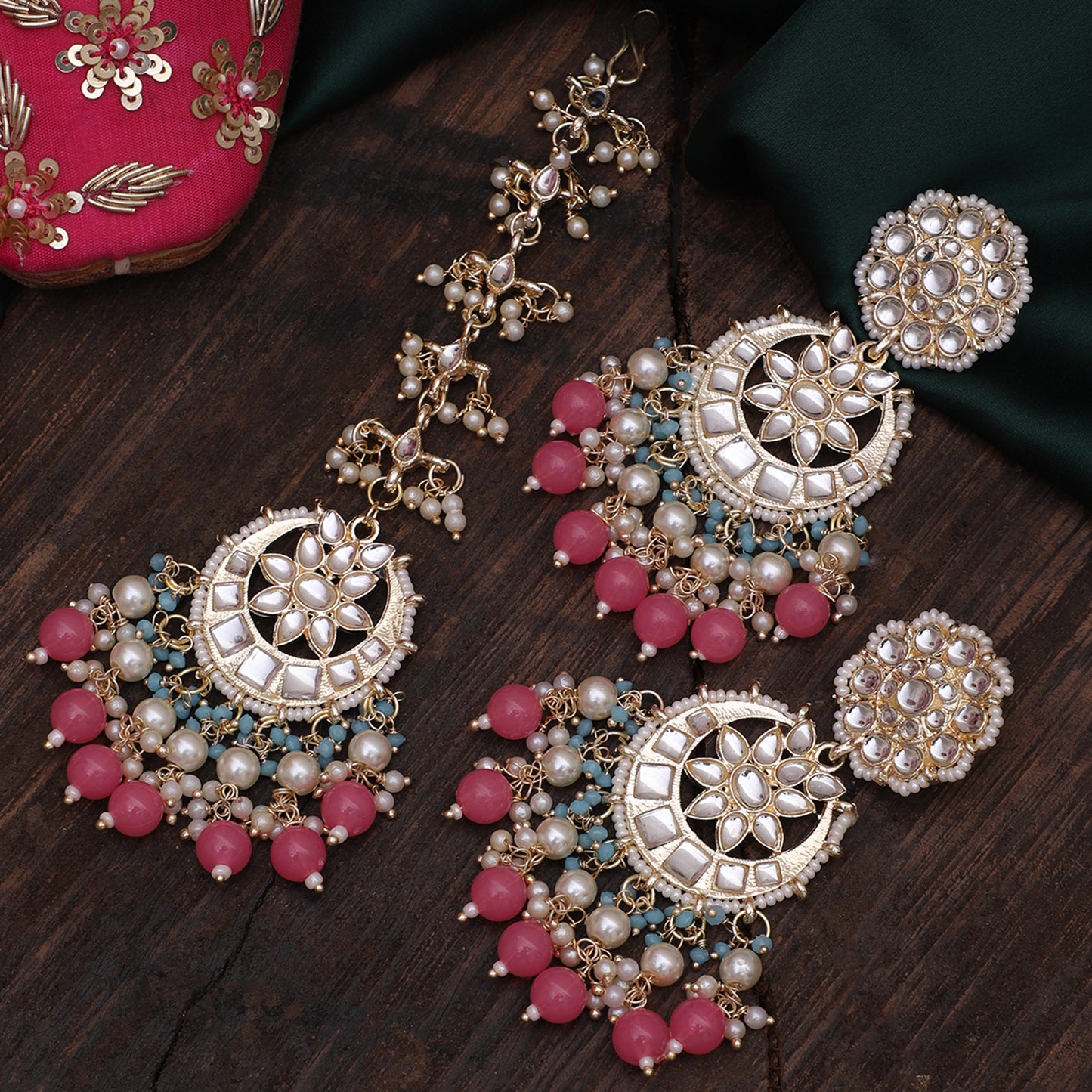 Sunaina Teeka Earring Set