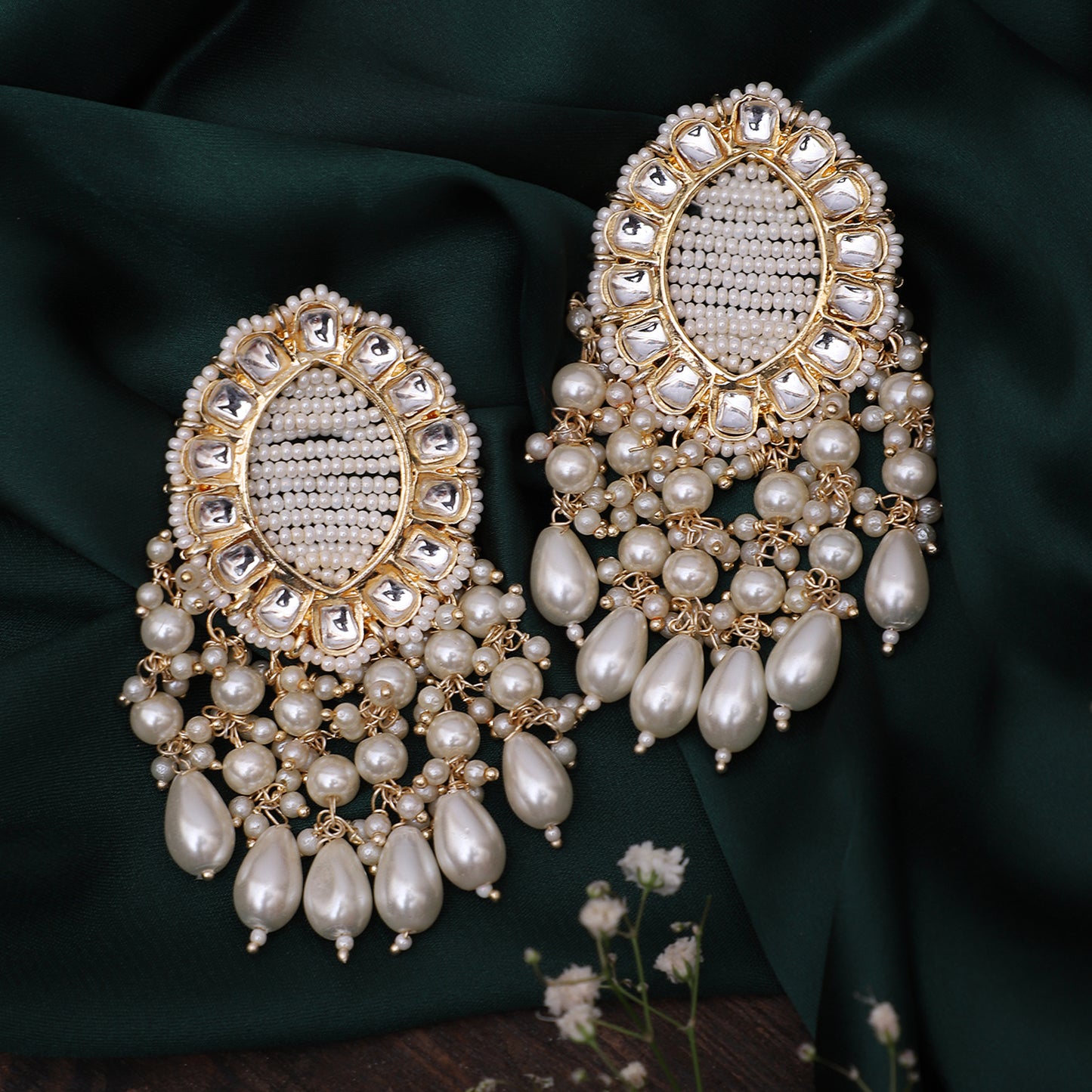 Pearl Paakhi Earring