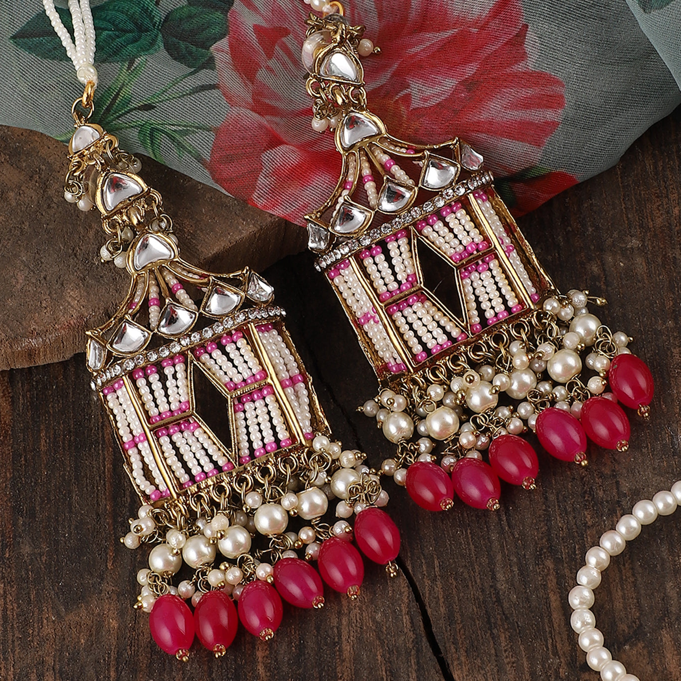 Agastya Designer Earring with Sahara