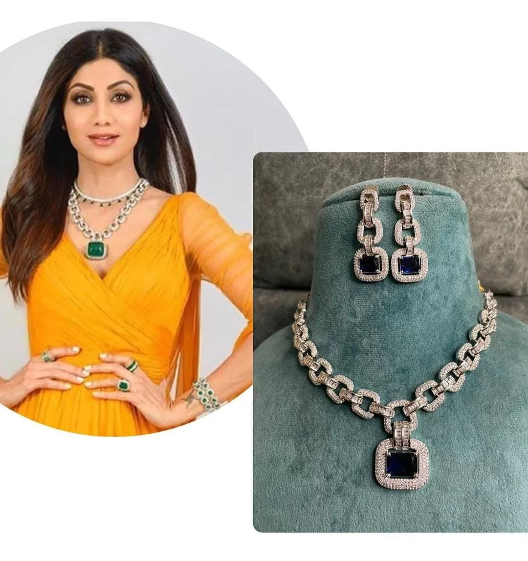 Shilpa Shetty Inspired AD NeckSet