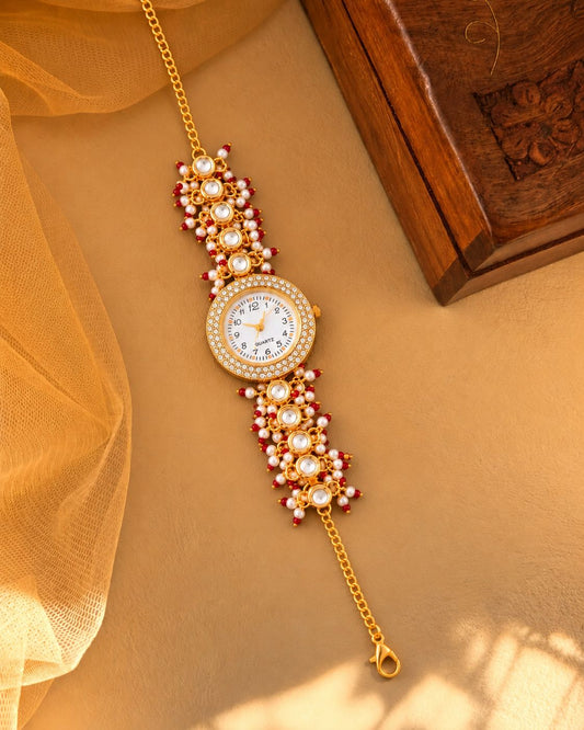 Meher Heritage Kashmiri Ethnic Bracelet Watch for Women