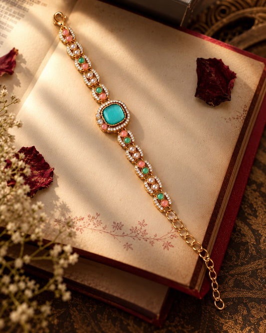 Pastel Ruhi Indo Western Bracelet