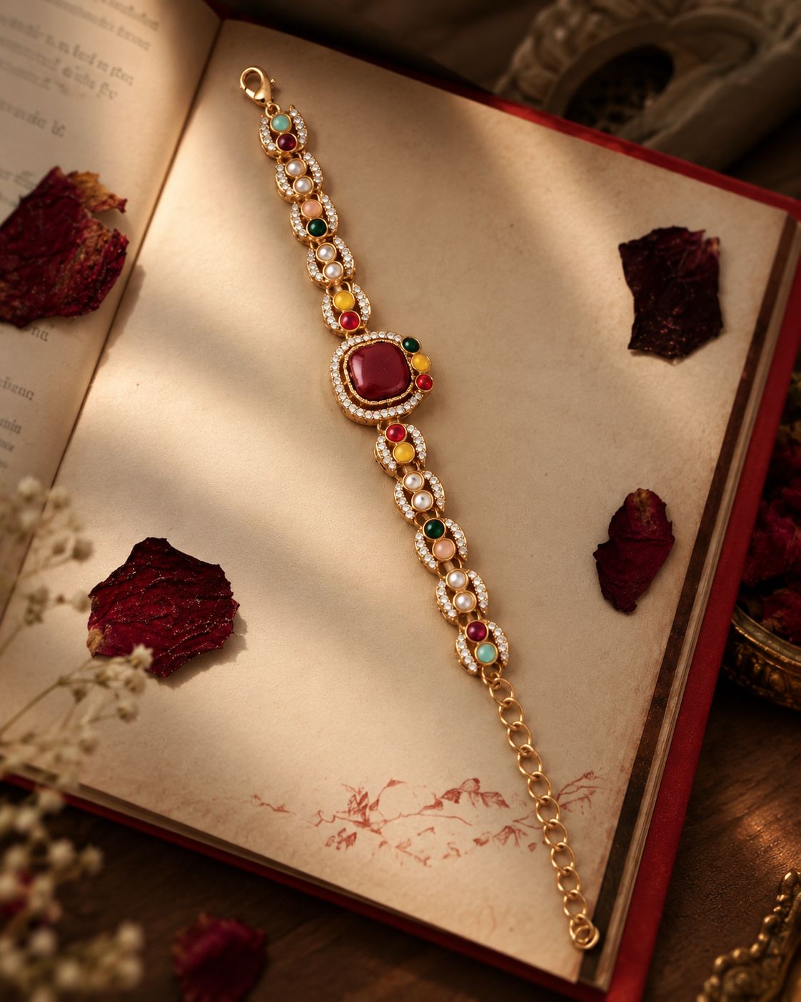 Multi Ruhi Indo Western Bracelet
