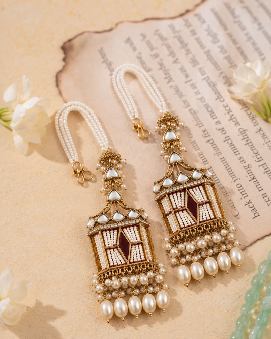 Pearl Vritya Designer Sahara Earring