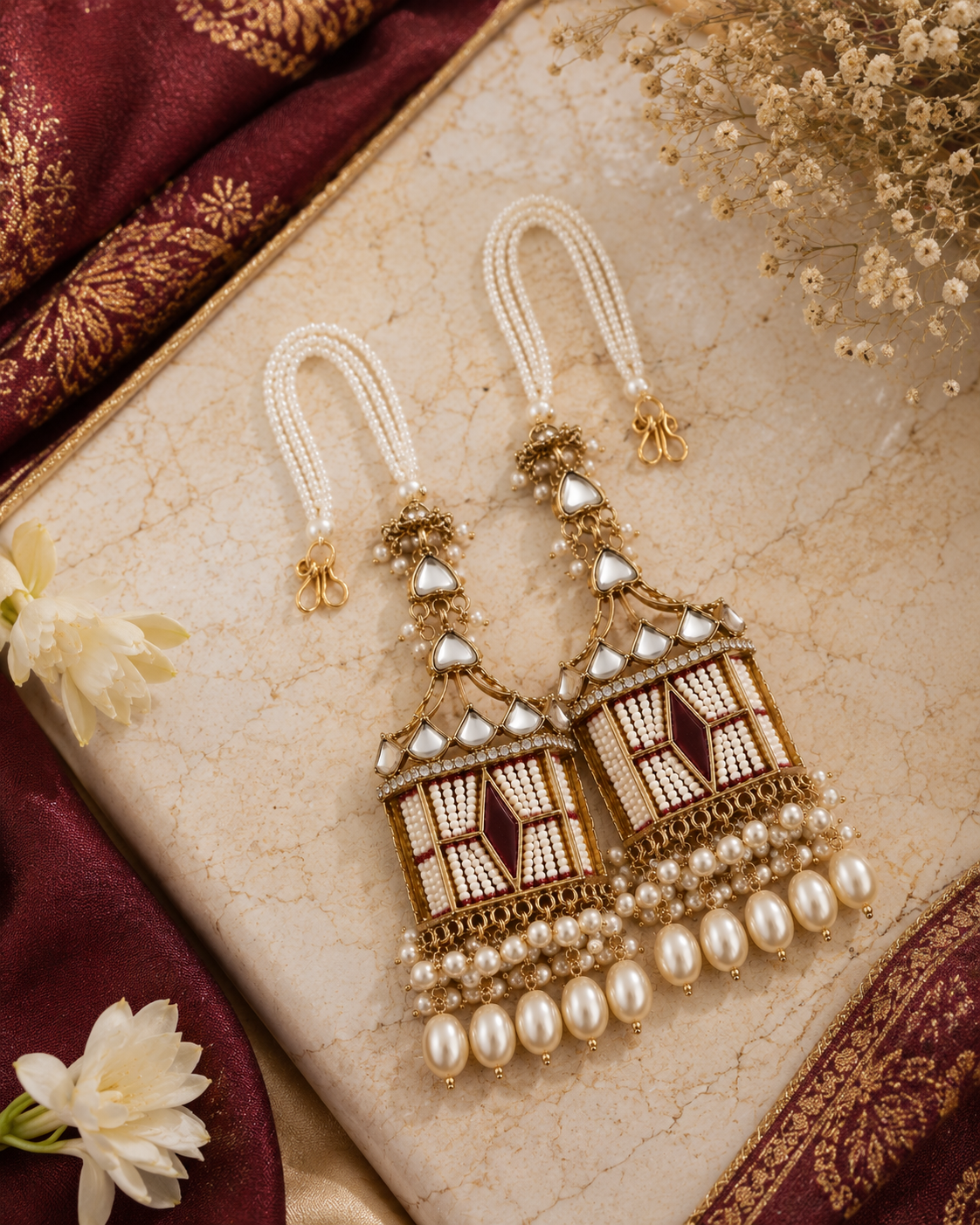 Pearl Vritya Designer Sahara Earring