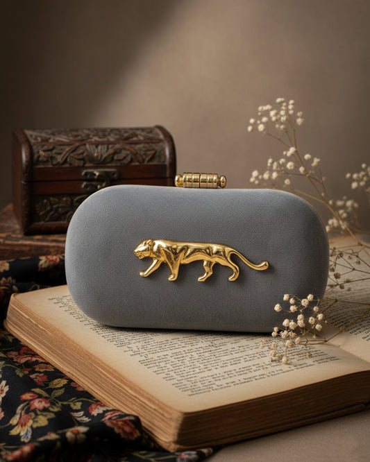 Grey Tabitha Sabya Clutch
