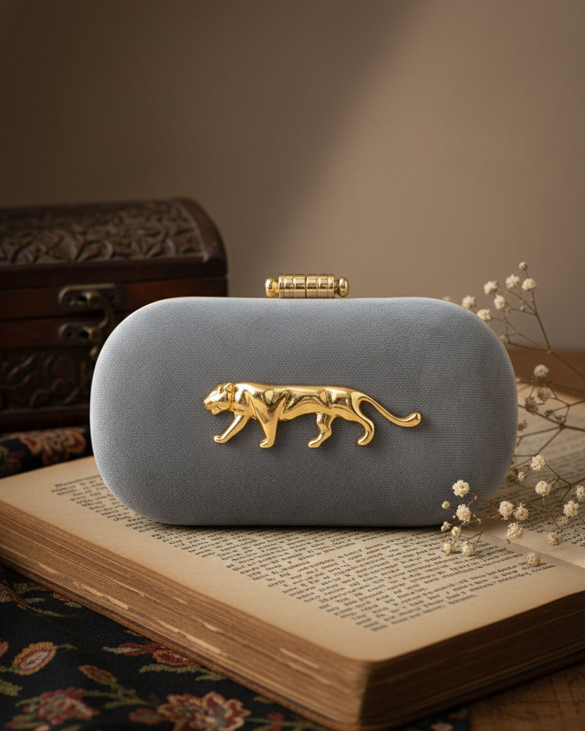 Grey Tabitha Sabya Clutch