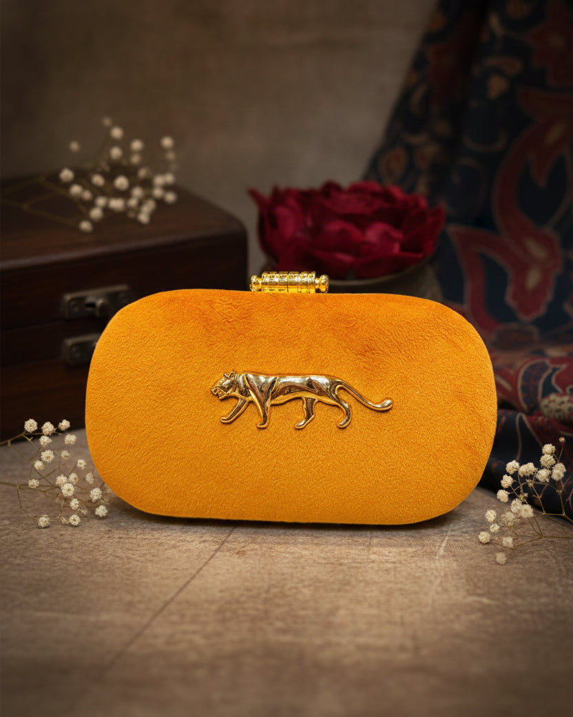 Rust Tabitha Sabya Clutch