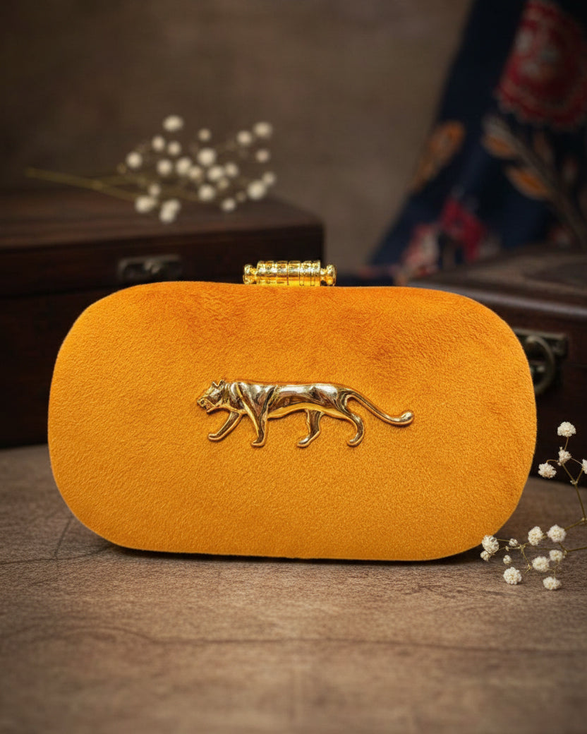 Rust Tabitha Sabya Clutch