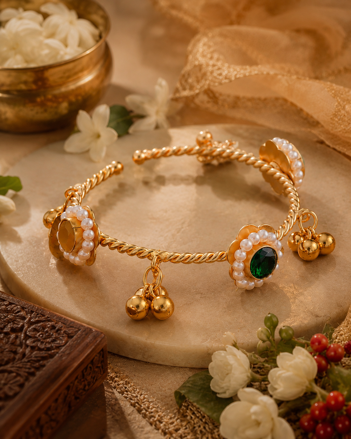 Jagriti Ghunghroo Bangle - Openable
